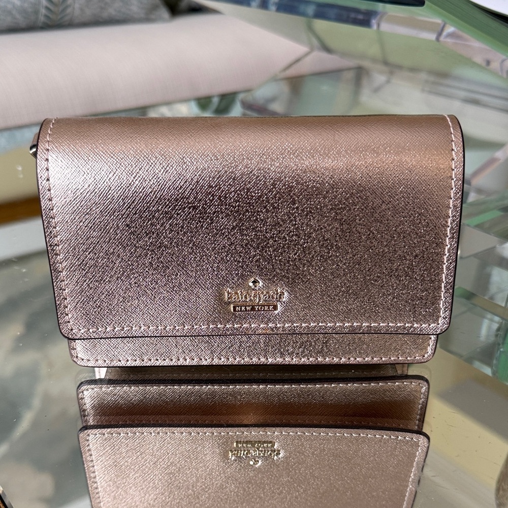 Kate Spade Rose Gold Women's Wallet